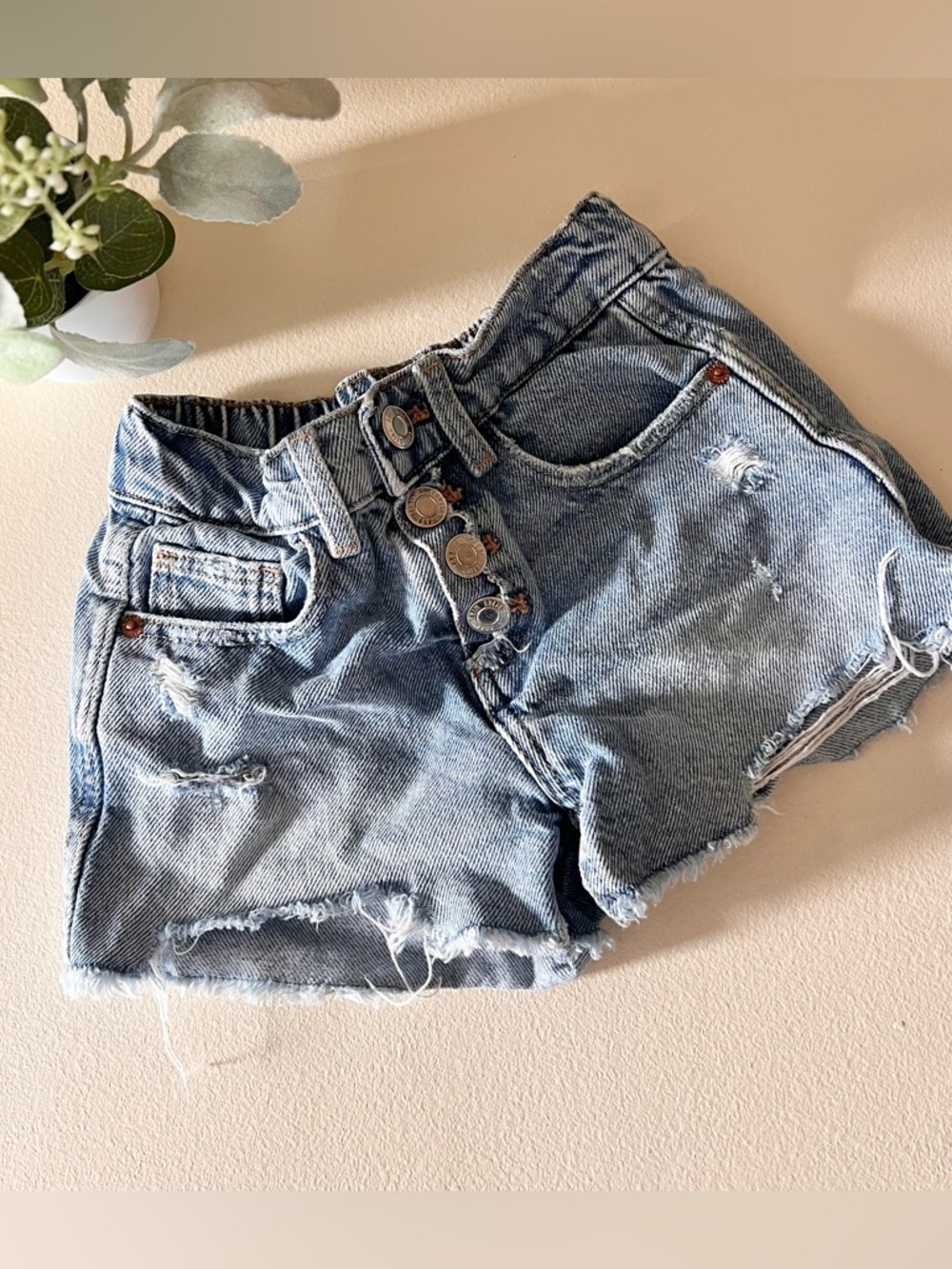Zara denim shorts